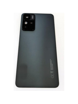 Tapa trasera o tapa bateria negra para Xiaomi Redmi Note 11T 5G mas cubierta camara