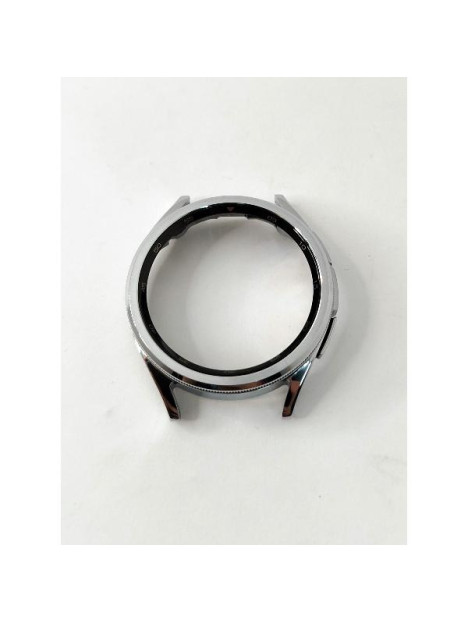 Carcasa o marco central plata para Samsung Watch 6 Classic 43mm R950 R955