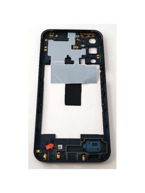 Carcasa o marco central negro para Samsung Galaxy M15 5G