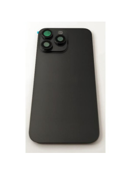 Tapa trasera o tapa bateria negra para iPhone 15 Pro Max