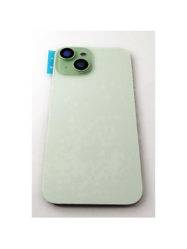 Tapa trasera o tapa bateria verde para iPhone 15