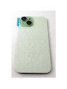 Tapa trasera o tapa bateria verde para iPhone 15
