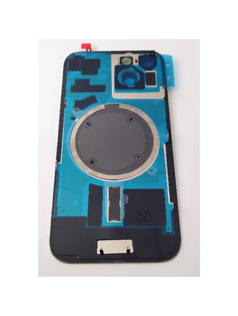 Tapa trasera o tapa bateria verde para iPhone 15