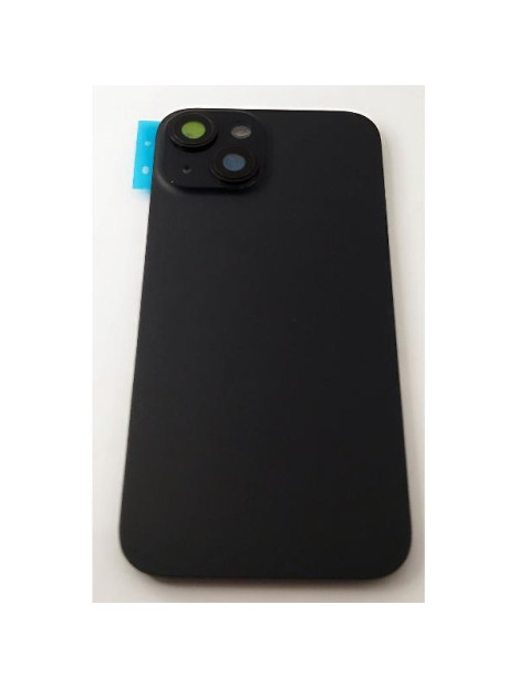 Tapa trasera o tapa bateria negra para iPhone 15
