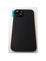 Tapa trasera o tapa bateria negra para iPhone 15