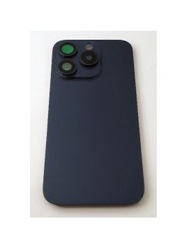 Tapa trasera o tapa bateria azul para iPhone 15 Pro