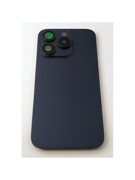 Tapa trasera o tapa bateria azul para iPhone 15 Pro