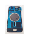 Tapa trasera o tapa bateria azul para iPhone 15 Plus