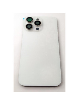 Tapa trasera o tapa bateria blanca para iPhone 15 Pro Max