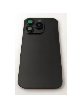 Tapa trasera o tapa bateria negra para iPhone 15 Pro