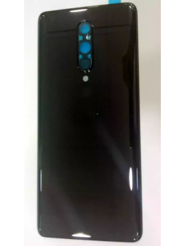 Tapa trasera o tapa de batería negra para Oneplus 8 con cubierta camara negra