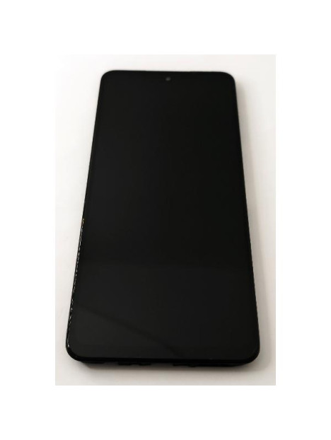 Pantalla lcd para Oppo A80 5G mas tactil negro con marco negro compatible