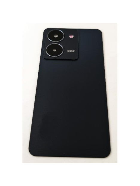Tapa trasera o tapa bateria negra para Vivo Y36 con cristal de camara