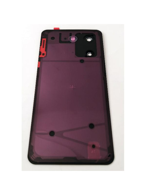 Tapa trasera o tapa bateria negra para Vivo Y36 con cristal de camara