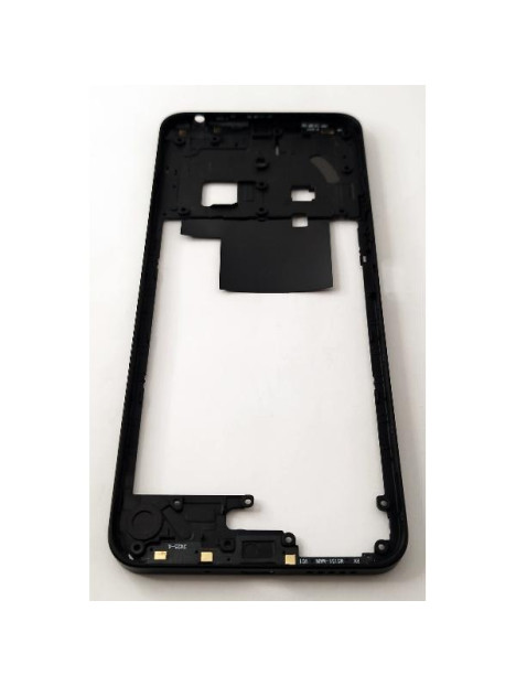 Carcasa o marco central negro para Xiaomi Poco C75