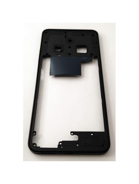 Carcasa o marco central negro para Xiaomi Poco C75