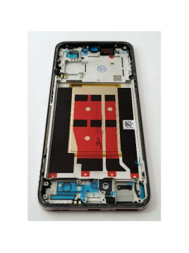 Carcasa o marco frontal rosa para Oppo Reno 12 Pro 5G CPH2629 calidad premium