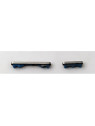 Set de 2 botones laterales plata para Xiaomi Poco F6 5G calidad premium