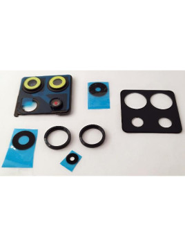 Cristal de camara para Xiaomi Poco X6 5G con marco negro calidad premium