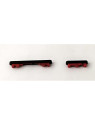 Set de 2 botones laterales negros para Xiaomi Poco X6 Pro 5G calidad premium