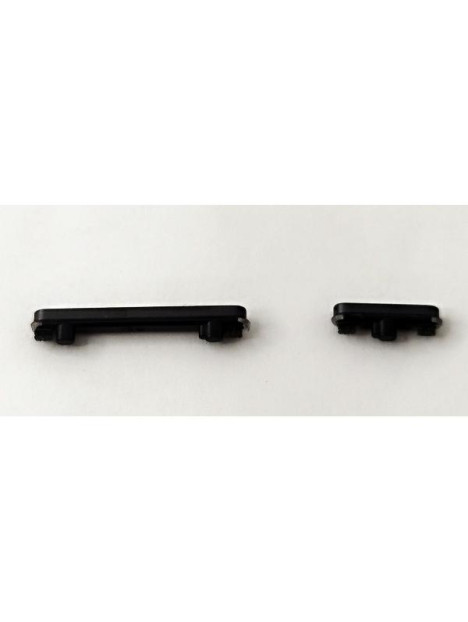 Set de 2 botones laterales negros para Google Pixel 8 calidad premium