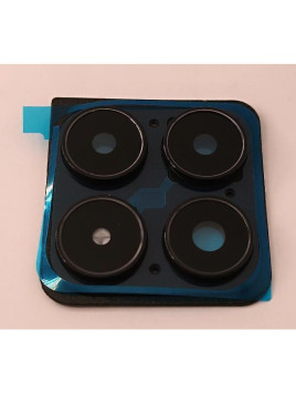 Cristal de camara con marco negro para Xiaomi Poco X6 Pro 5G calidad premium