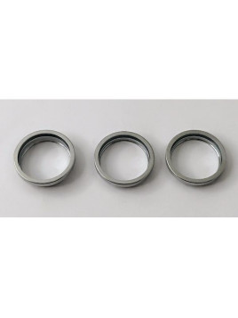 Set 3 anillos de camara grises para iPhone 16 Pro A3293 A3083 A3292 A3294 16 Pro Max A3296 A3084 A3295 A3297