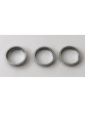 Set 3 anillos de camara grises para iPhone 16 Pro A3293 A3083 A3292 A3294 16 Pro Max A3296 A3084 A3295 A3297