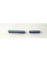 Set de 2 botones laterales morados para Xiaomi Poco M6 Pro 4G calidad premium