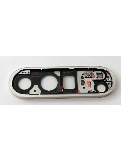 Cristal de camara para Google Pixel 9 Pro XL con marco blanco calidad premium