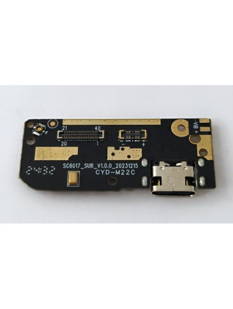 Flex puerto de carga usb para Doogee S Punk calidad premium