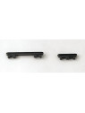 Set de 2 botones grises para Xiaomi Poco X6 Pro 5G calidad premium