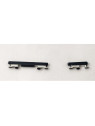 Set de 2 botones laterales negros para Xiaomi 13 Lite 5G calidad premium