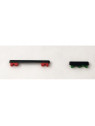 Set de 2 botones laterales negros para Xiaomi Poco F5 Pro 5G calidad premium