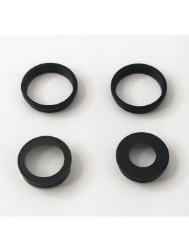 Set 2 cristales camara marco negro para iPhone 16 A3287 A3081 A3286 A3288 iPhone 16 Plus A3290 A3082 A3289 A3291