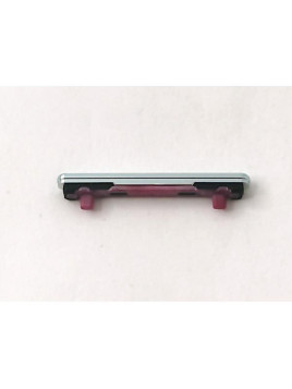 Boton volumen azul para Samsung Galaxy Z Flip 6 5G F741 calidad premium