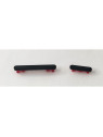 Set de 2 botones laterales negros para Xiaomi Poco F6 Pro 5G calidad premium