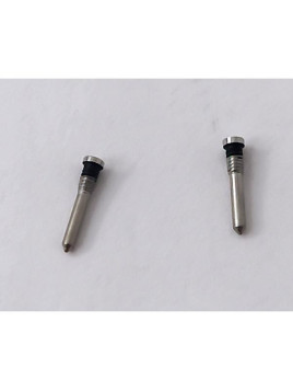 Set 2 tornillos inferiores grises para iPhone 16 Pro A3293 A3083 A3292 A3294 16 Pro Max A3296 A3084 A3295 A3297