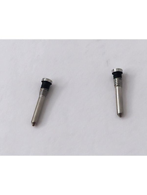 Set 2 tornillos inferiores grises para iPhone 16 Pro A3293 A3083 A3292 A3294 16 Pro Max A3296 A3084 A3295 A3297