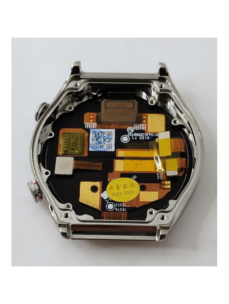 Pantalla lcd para Xiaomi Watch S1 mas tactil negro con marco plata calidad premium