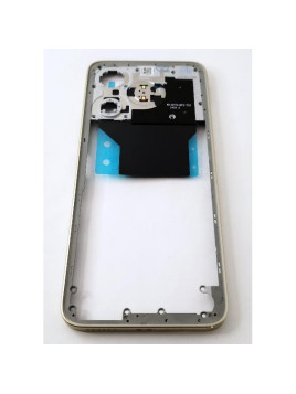 Carcasa o marco central dorado para Xiaomi Poco M6 4G