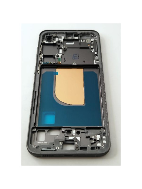 Carcasa o marco central negro para Samsung Galaxy S23 FE S711
