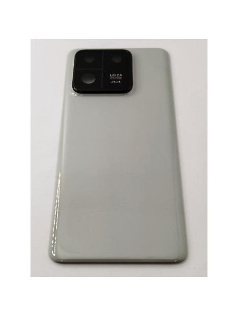 Tapa trasera o tapa bateria blanca para Xiaomi 13 Pro con cubierta de camara