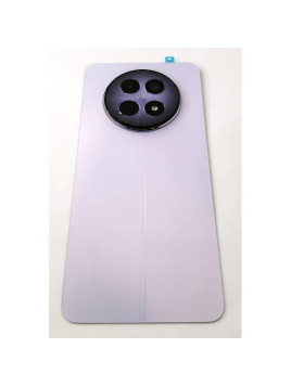 Tapa trasera o tapa bateria morada para Realme 12 4G con cubierta de camara