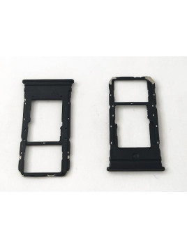 Soporte o bandeja sim negra Dual sim para Vivo Y72 5G V2041 calidad premium