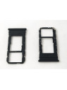 Soporte o bandeja sim negra Dual sim para Vivo Y72 5G V2041 calidad premium