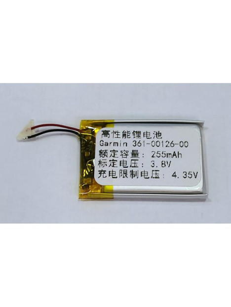 Bateria 361-00126-00 255mAh para Garmin Fenix 6X Pro Solar Garmin Fenix 6X Garmin Fenix 6X Tactix Delta premium