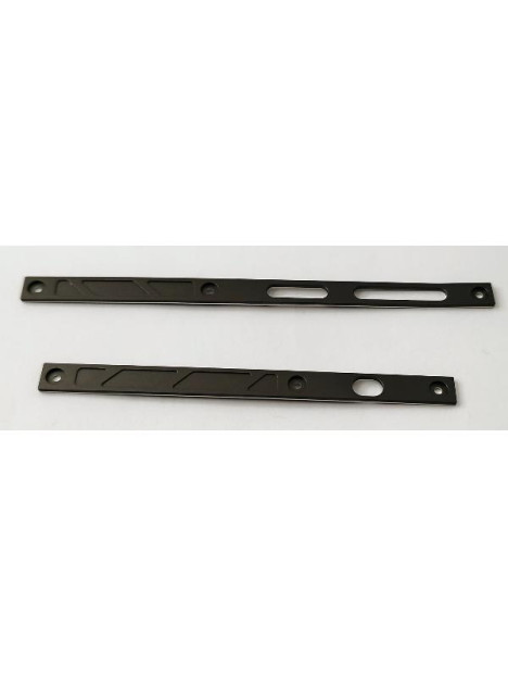 Set de 2 embellecedores negros para Cubot KingKong X calidad premium