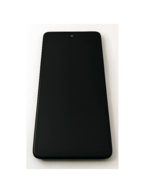 Pantalla lcd para TCL 50 5G T613K mas tactil negro con marco negro calidad premium