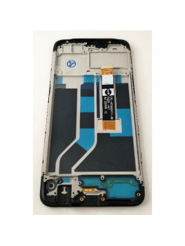 Pantalla lcd para Oppo A12 mas tactil negro con marco negro calidad premium